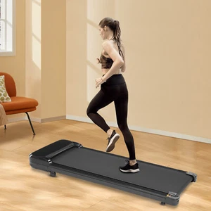 Laufmaschine Heim-Laufband Gehmaschine Fitness Mit Fernbedienung 100kg/220.46lbs - Foto 1 di 23