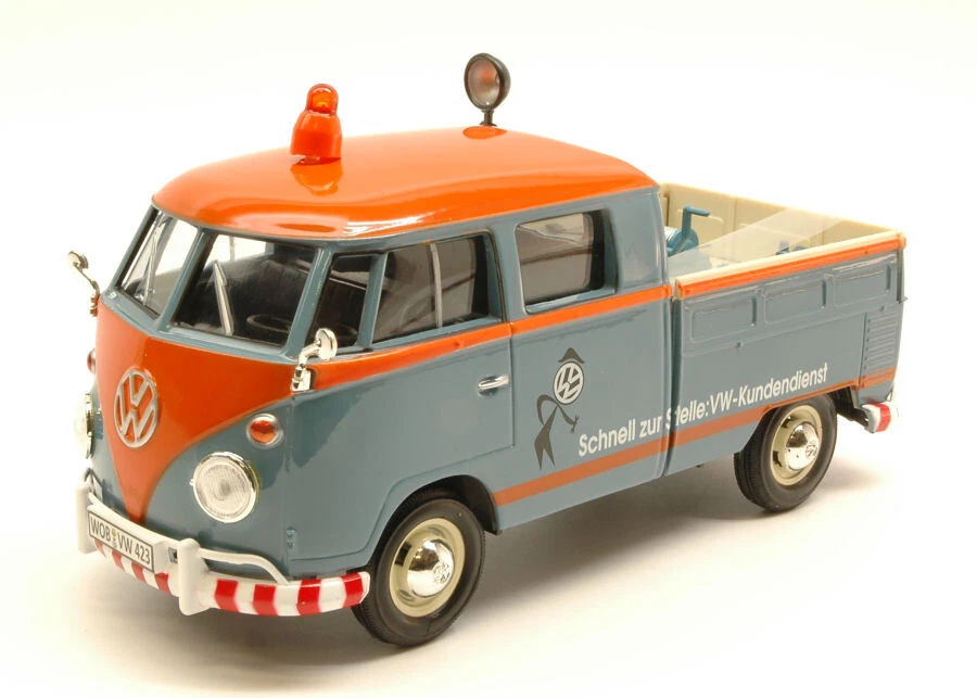 Modellino Auto scala 1:24 diecast VW TYPE 2 T1 PICK UP modellismo bus van - Immagine 1 di 1