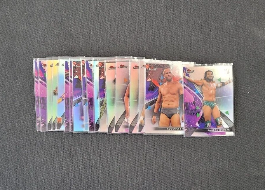 2021 Topps Finest WWE Roster Refractor #1-100 Pick Your Card - Image 1 of 1