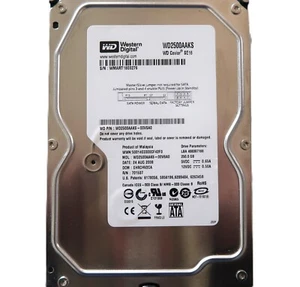 WD WD2500AAKS-00VSA0 EHRCHV2CA (WMAR) Malaysia 250gb 3.5" HDD AUG/2008 - Picture 1 of 1