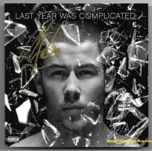 Nick Jonas  "Last Year Was Complicated" Autographed CD [Jonas Brothers] TAS COA - Picture 1 of 1