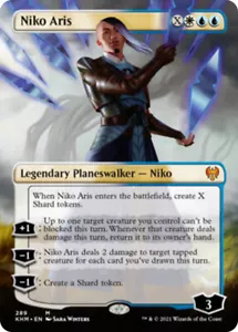 MTG Niko Aris Borderless - Kaldheim #289 - Picture 1 of 1