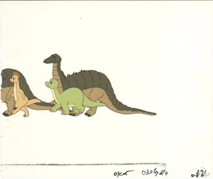 Dink the Little Dinosaur Animation Cel n Zeichnung Ruby Spears 1989-91 D931 - Bild 1 von 1