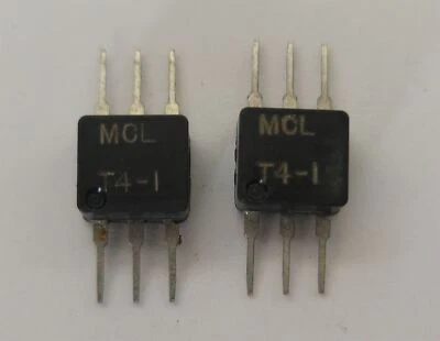 Lot of 2 Mini-Circuits MCL T4-1 RF Transformer , 50 Ohm/Ω - New OS - Image 1 of 4