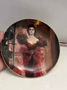 Gone With The Wind Golden Anniversary Plate Scarlett’s Resolve - Picture 1 of 5