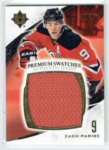 10-11 UD Upper Deck Ultimate Premium Swatches  Zach Parise  /35  Jersey