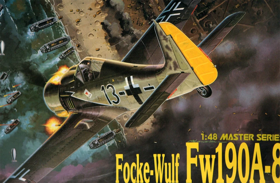 Focke Wulf FW-190 A8 Dragon 1/48 Scale - Immagine 1 di 1