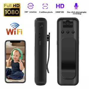 128GB Support 1080P Body Camera Voice Vedio Recorder Mini Camcorder Night Vision - Picture 1 of 23