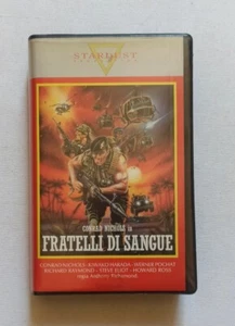 VHS FRATELLI DI SANGUE Tonino Valerii bigbox 1° ed STARDUST 1986 - Imagen 1 de 3