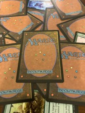 Magic: The Gathering deck of 100 Random Cards. Near MINT Condition. In Protector