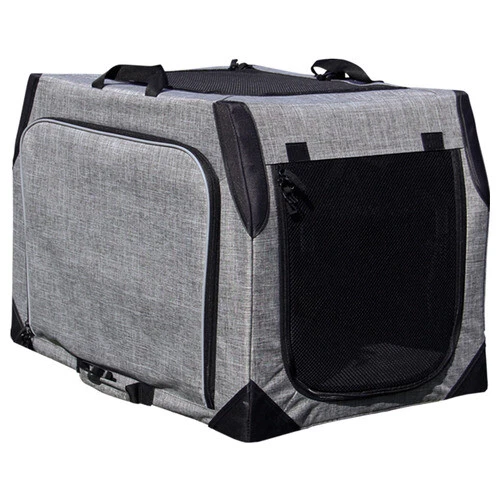 Nobby Traveller Extend grau Hundetransporttasche abwaschbar mit Utensilienfach - Bild 1 von 4