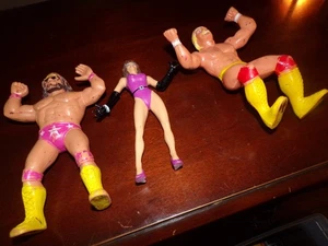 WWF LJN Titan Sport Miss Elizabeth & MACHO MAN INSIEME A HULK HOGAN - Foto 1 di 4