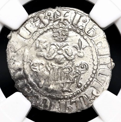 CRUZADOS, Armenia Cilicia. Levon I. 1198-1219. Tranvía de plata. Detalles NGC AU Foto 1 de 4