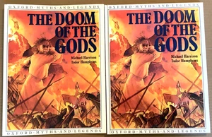 VG 1985 HC DJ 1st UK Edition Doom of the Gods Michael Harrison Tudor Humphries - Photo 1/9