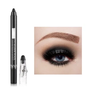 Eye Shadow Pen Eyeliner Eye Shadow Stick Eye Shadow Lying Silkworm Pen 1pc Black - Picture 1 of 3