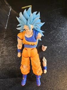 FODDER Dragon Ball Kong Studio SSJ3 Blue 3.0 Goku K023 - SH Figuarts 3rd Party - Picture 1 of 5