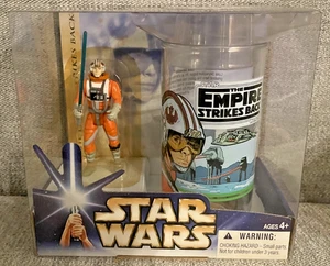 Figura y taza coleccionables Star Wars Luke Skywalker El Imperio Contraataca - Imagen 1 de 6