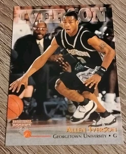 1996 Score Board Basketball Rookies - Allen Iverson #1 Base (RC) - Picture 1 of 2