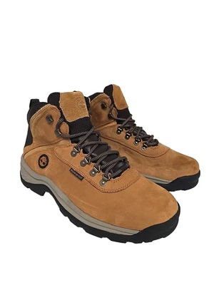 Timberland Hombres Blanco Cornisa Impermeable Botas de Senderismo 14176 Trigo Nubuck Talla 11M Foto 1 de 4