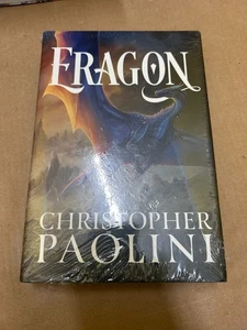 Owlcrate Eragon - Christopher Paolini Signed And Sealed - Sprayed Edges (NEW) - Picture 1 of 3