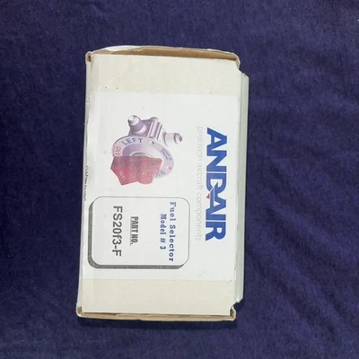 Válvula de combustible Andair Foto 1 de 4