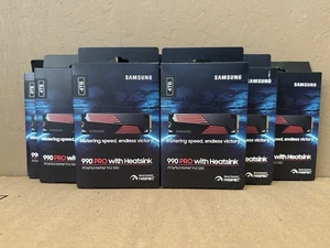 Samsung - 990 PRO 4TB SSD interne PCIe Gen 4x4 NVMe avec dissipateur thermique pour PS5 NEUF - Photo 1/4