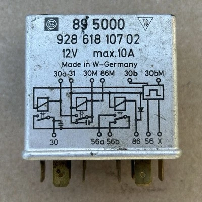Relé de ventilador de refrigeración de CA Porsche 928 Foto 1 de 2