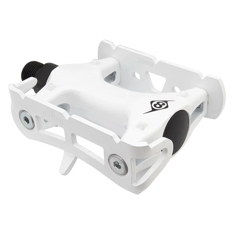 Pedales de bicicleta ORIGIN8 Pro Track Light 9/16" PC-Blanco Foto 1 de 1