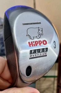 Hippo Plus Oversize, Left Handed 3 Wood, ? Flex, Graphite Shaft, VGC, Next Day D - Picture 1 of 21