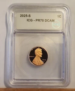 2025 S Lincoln Penny ICG PR70 DCAM LAST YEAR OF PENNY - Picture 1 of 4