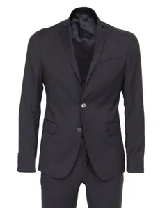 NWT PAL ZILERI Cerimonia SUIT Midnight blue lightweight wool Italy 44 - Picture 1 of 5