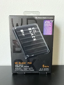 Western Digital WD Black P10 5TB External Game Hard Drive (Brand New) - Afbeelding 1 van 6