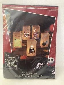 NEW Nightmare Before Christmas LED Luminaries 5 Bags & 5 Tea Lights Halloween - Picture 1 of 10