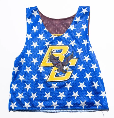 Boston College Eagles Lacrosse Pinnies Jersey Men Small Reversible Star Practice Cover