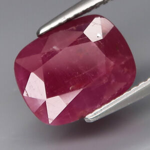 5.19Ct.UNHEATED! Best Color Natural BIG Top Red Pink Ruby Winza,Tanzania