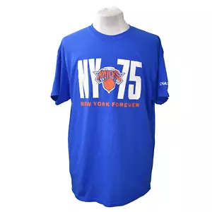 Camiseta 75 aniversario de los New York Knicks para hombre XL NBA baloncesto SGA MSG NY 2021 - Imagen 1 de 8