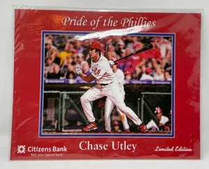 Chase Utley Pride of the Phillies Limited Edition Print - 2005 - Sealed - Mint - Picture 1 of 1