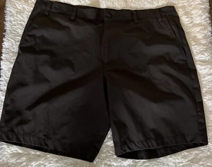 Pantalones Cortos Chinos Callaway Para Hombre 40 Negros Sólidos Golf Frente Plano - Imagen 1 de 6