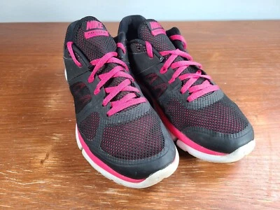 Nike Flex 2014 Run Women's Size 8 Black/Silver/Pink Sneakers 642767-002 - Image 1 of 4