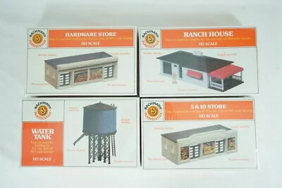Bachmann HO Kit Hardware Store 45143 5&10 45142 Water Tank 45153 Ranch 45154 W18 - Image 1 of 4