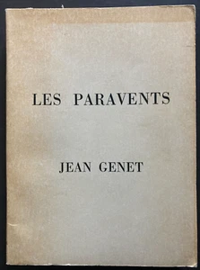 SCARCE !! Les Paravents by Jean Genet 1961 1st Ed. PB 260 pp. French - Picture 1 of 11