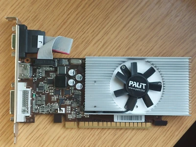Palit GeForce GT 730 2GB DDR3 128bit PCI-E P/N:NEAT7300HD41-1085F Video Card - Image 1 of 4