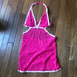Victoria's Secret Small Two Tone Pink Teddy Lingerie - Picture 1 of 9