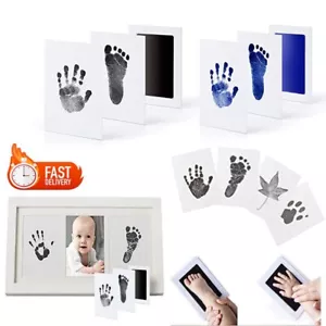 2x Inkless Contact Baby Kit-Hand Foot Print Keepsake Newborn Footprint Handprint - Picture 1 of 7