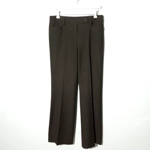 Talbots Heritage Pants size 6, Olive Green Brown Stretch Wool Trouser Career EUC - Picture 1 of 9