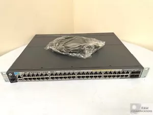 2920-48G HP ARUBA J9729A-48G PoE+ 48 PUERTOS CONMUTADOR DE RED GIGABIT ETHERNET - Imagen 1 de 10