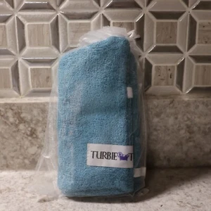 Turbie Twist Hair Towel Super Absorbent- Blue-NEW - Picture 1 of 3
