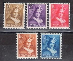 LUXEMBURGO 1933 Mi#252-6 MNH BIENESTAR INFANTIL Perfecto Estado Alto CV$ - Imagen 1 de 2