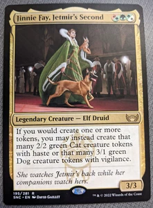 Magic The Gathering Jinnie Fay, Jetmir's Second x4 Streets of New Capenna 195/281 Juego Raro - Imagen 1 de 1