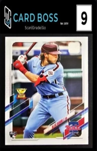 2021 Topps #277 Alec Bohm RC Philadelphia Phillies MLB Karte - Ausgrabung bewertet 9 neuwertig - Bild 1 von 3